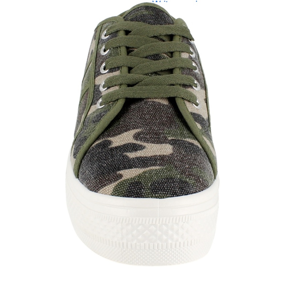 NWT Rock & Candy Women’s Camouflage Camo Platform Slip On Sneakers